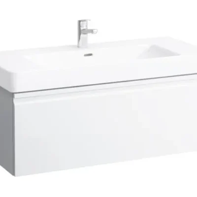 Laufen Pro S - izlietnes skapītis, 101x45x39 cm, 1 atvilktne, balts spīdīgs H4835520964751