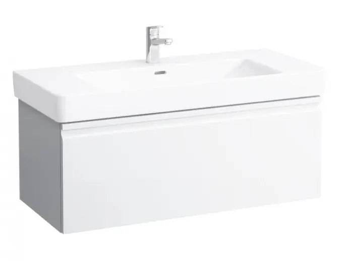Laufen Pro S - izlietnes skapītis, 101x45x39 cm, 1 atvilktne, balts spīdīgs H4835520964751