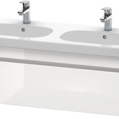 Duravit DuraStyle - izlietnes skapītis 40x115x45 cm, ar 1 atvilktni, balts spīdīgs DS638602222