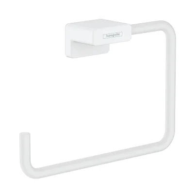 Hansgrohe AddStoris - dvieļu riņķis, balts matēts 41754700