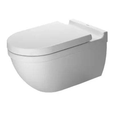 Duravit Starck 3 - pie sienas stiprināms WC, ar HygieneGlaze, Alpu balts 2226092000