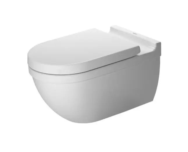 Duravit Starck 3 - pie sienas stiprināms WC, ar HygieneGlaze, Alpu balts 2226092000
