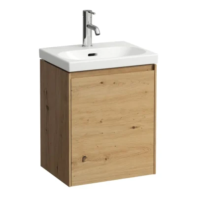 Laufen Lani - izlietnes apakšskapītis, 4x3x5 cm, 1 durvis, eņģes kreisajā pusē, ozols H4035011122671