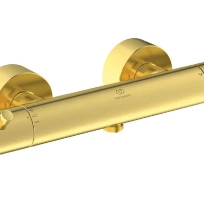 Ideal Standard CeraTherm - termostata dušas maisītājs, birstēts zelts A7587A2