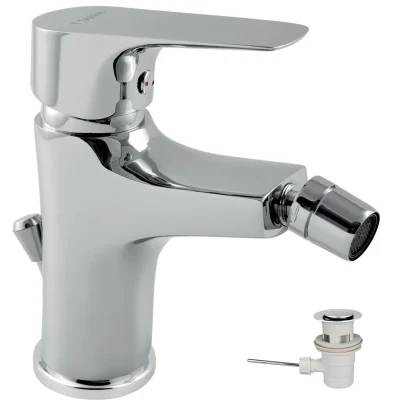 Novaservis Titania Nice - bideta maisītājs ar noteces komplektu, hroms 97011,0