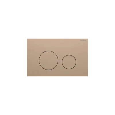Geberit Sigma40 - WC vadības plate, easy to clean, birstēts sarkanzelts 115.628.QB.1