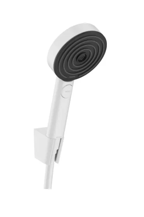 Hansgrohe Pulsify Select - dušas komplekts, 3 strūklas, ar turētāju un šļūteni 125 cm, 
balts matēts 24302700