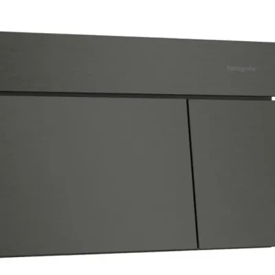 Hansgrohe iFrame Element E - WC vadības plate, hroms melns birstēts 66003340
