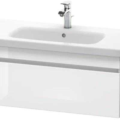 Duravit DuraStyle - izlietnes skapītis 40x93x45 cm, ar 1 atvilktni, balts spīdīgs DS638202222
