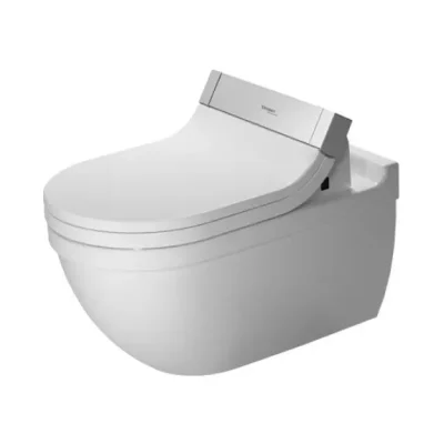 Duravit Starck 3 - pie sienas stiprināms WC SensoWash, ar HygieneGlaze, Alpu balts 2226592000