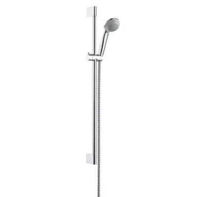 Hansgrohe Crometta 85 - dušas komplekts Green 1jet, dušas stienis Unica'Crometta 0,65 m, hromēts 27652000