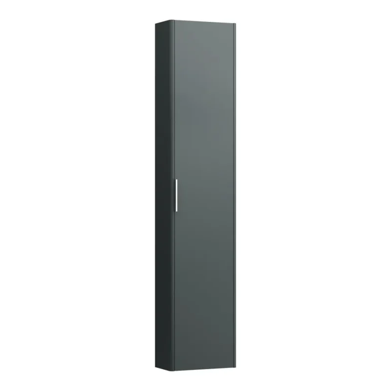 Laufen Base - augstais skapis, 165x35x19 cm, 1 durvis, eņģes labajā pusē, pelēks H4026421102661