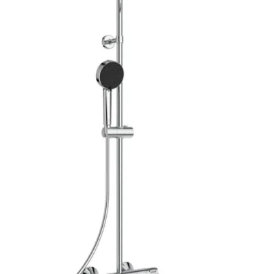 Ideal Standard CeraTherm - dušas komplekts ar termostatu, diametrs 26 cm, 2 strūklas, hroms A7210AA