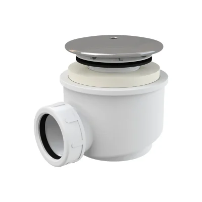 Alcadrain dušas paliktņa sifons - noteces komplekts dušas paliktņiem, sānu notece, hroms A47CR-60