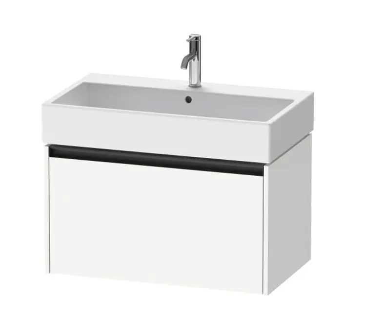 Duravit Ketho.2 - izlietnes skapītis, 44x78x46 cm, 1 atvilktne, balts matēts K25077018180000