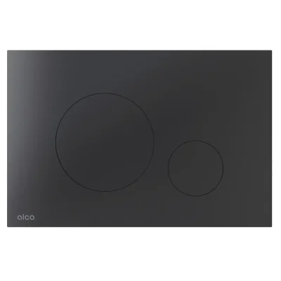 Alcadrain Flat - vadības plate, matēti melns TURN-BLACK