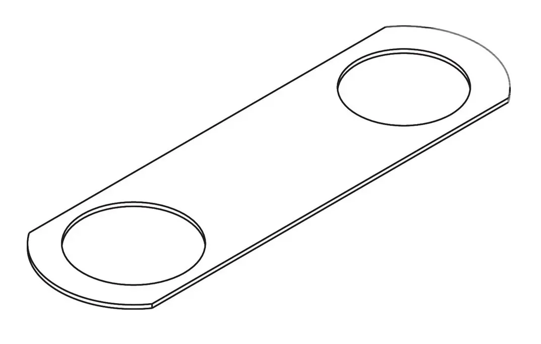 Axor Citterio C - montāžas plāksne 49449000