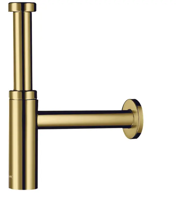 Hansgrohe Siphons - dizaina sifons Flowstar S, pulēts zelts 52105990