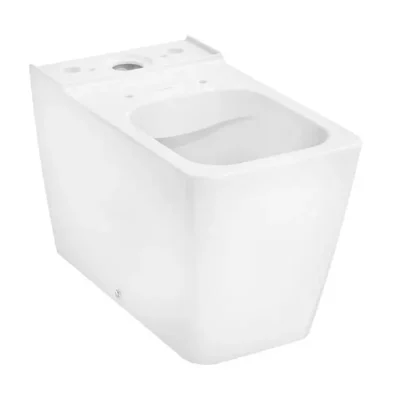 Hansgrohe EluPura Q - WC kombinētā bļoda, Vario noteka, AquaFall Flush, Rimless, EcoSmart, balta 60263450