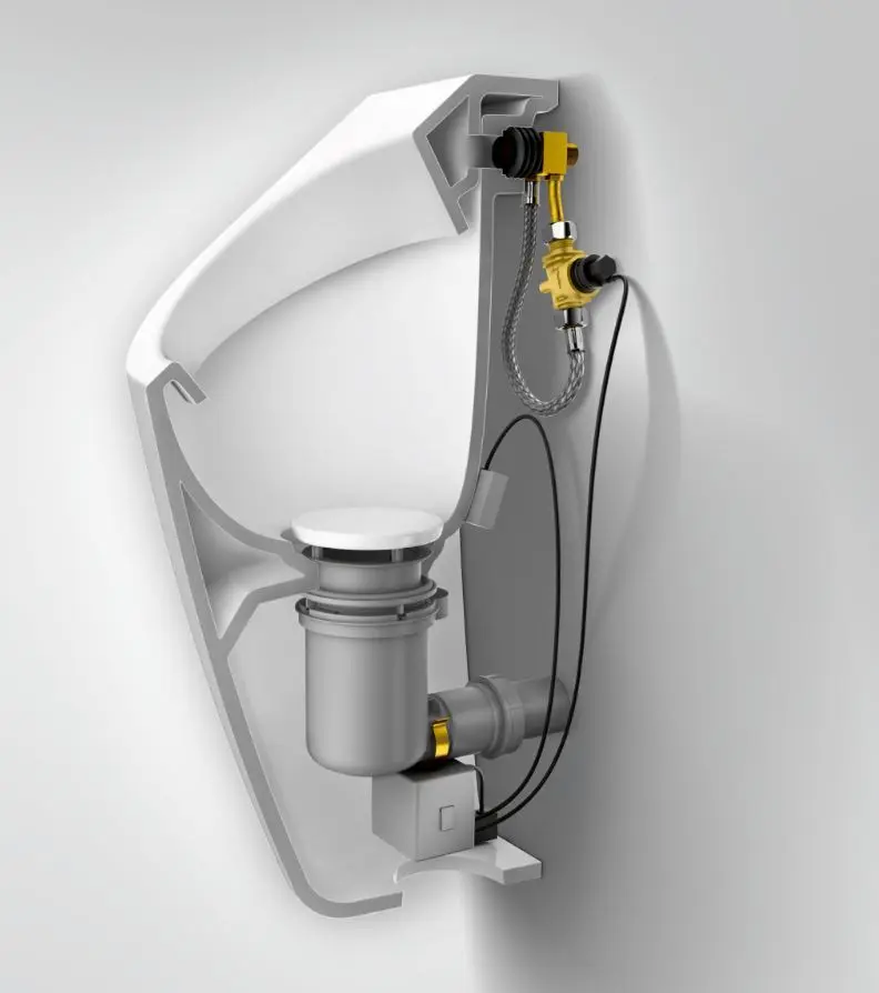Villeroy & Boch piederumi - ProDetect 2 radara vadība pisuāram, bateriju pieslēgums 9190B100