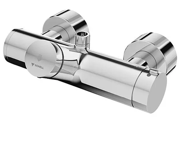 Schell Vitus - termostata dušas maisītājs VITUS VD-SC-T/o pašnoslēdzošs ar augšējo izvadu, hroms 016000699