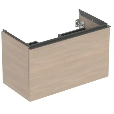 Geberit Acanto - izlietnes apakšskapītis, 89x54x48 cm, 2 atvilktnes, ozols 503.005.JH.1