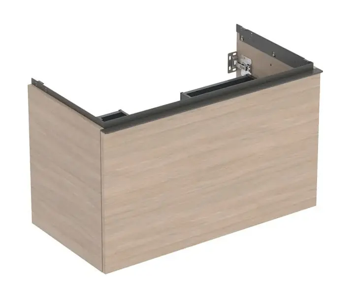 Geberit Acanto - izlietnes apakšskapītis, 89x54x48 cm, 2 atvilktnes, ozols 503.005.JH.1