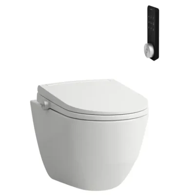 Laufen Cleanet Pro - elektronisks bidē ar keramiku, piekarams, Rimless, SoftClose, balts H601890000S002