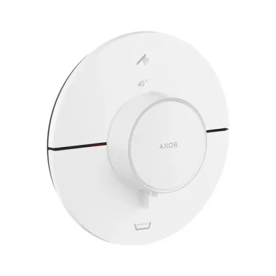 Axor ShowerSelect ID - zemapmetuma termostata maisītājs, 2 patērētājiem, matēti balts 36751700