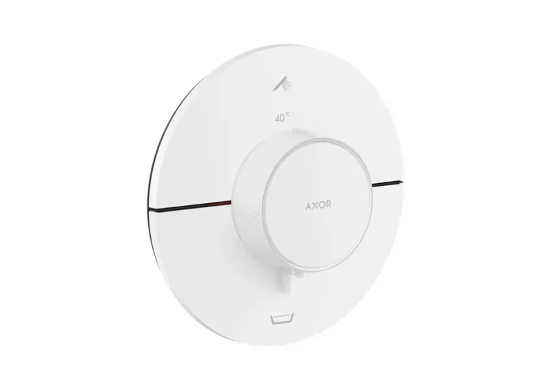 Axor ShowerSelect ID - zemapmetuma termostata maisītājs, 2 patērētājiem, matēti balts 36751700