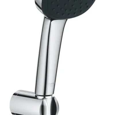Grohe Vitalio Comfort - dušas komplekts: rokas duša, turētājs un šļūtene, 3 strūklu veidi, hroms 26176001