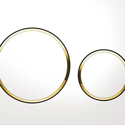 Geberit Sigma20 - vadības plate SIGMA20, balta / apzeltīta 115.882.KK.1