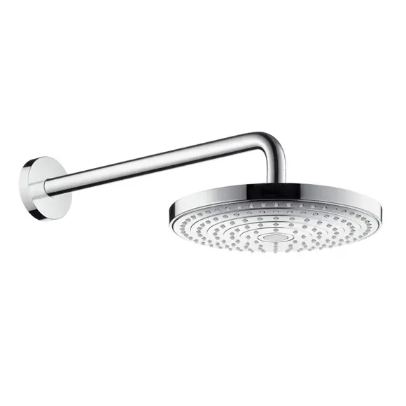 Hansgrohe Raindance Select S - galvas duša 240, izvirzījums 39 cm, EcoSmart 9 l/min, 2 strūklas, hromēts 26470000