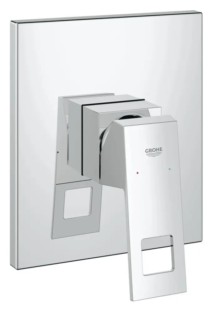 Grohe Eurocube - zemapmetuma dušas maisītājs, hroms 19898000