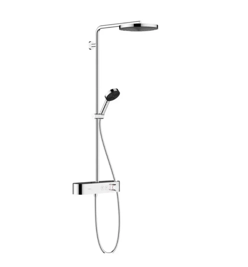 Hansgrohe Pulsify S - dušas komplekts 260 ar termostatu ShowerTablet Select 400, 1 strūkla, hromēts 24220000
