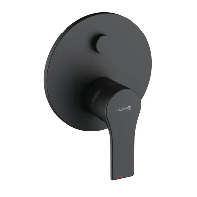 Kludi Zenta SL - zemapmetuma maisītājs, 2 patērētājiem, matēti melns 487593965