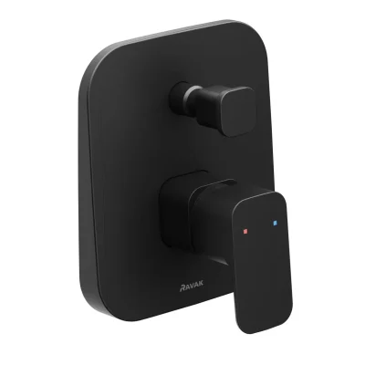 Ravak 10° Free - vannas maisītājs TD F 065.20 zemapmetuma, melns X070158