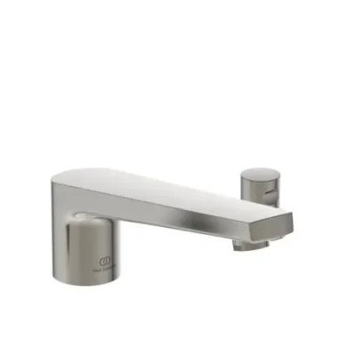Ideal Standard La Dolce Vita - vannas malas maisītājs, 4 caurumu montāža, Silver Storm BD671GN