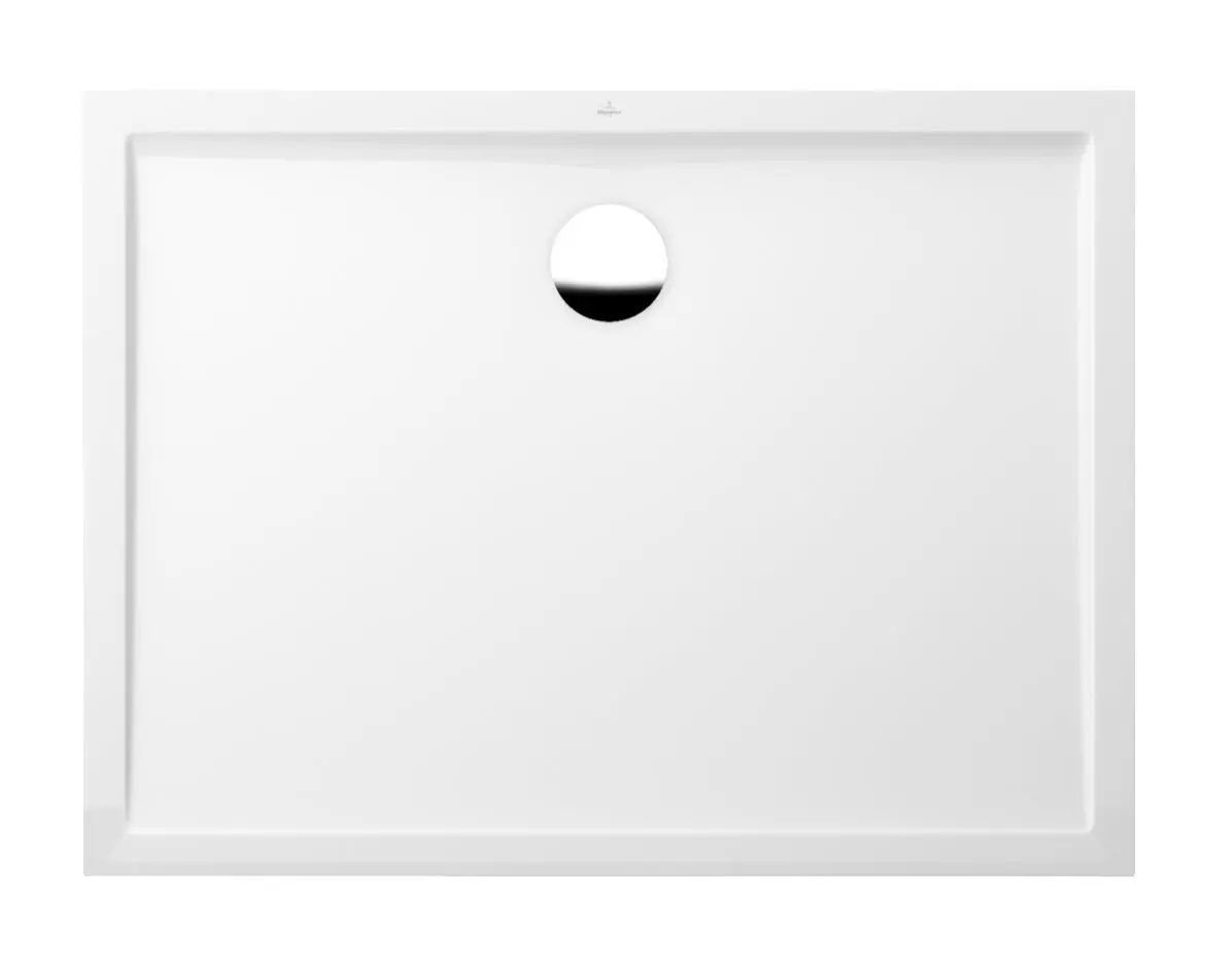 Villeroy & Boch Futurion Flat - dušas paliktnis, 90x120 cm, Quaryl, Alpu balts UDQ1290FFL2V-01