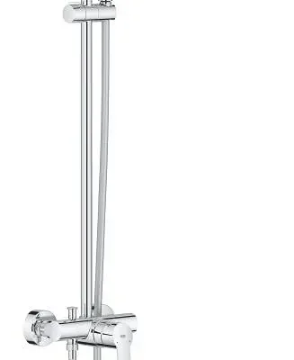 Grohe Vitalio Start - dušas komplekts ar maisītāju, diametrs 25 cm, 2 strūklas veidi, hroms 26679001