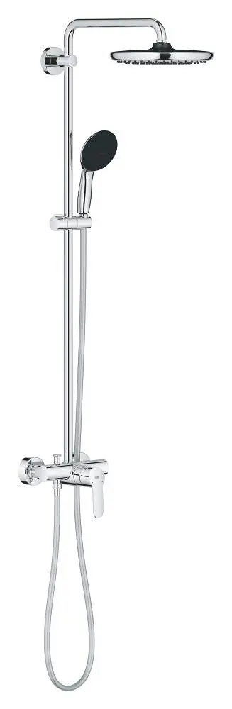 Grohe Vitalio Start - dušas komplekts ar maisītāju, diametrs 25 cm, 2 strūklas veidi, hroms 26679001