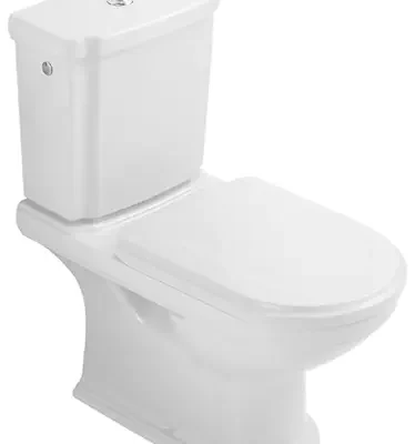 Villeroy & Boch Hommage - uzliktnecisternas skalošanas kaste, ar CeramicPlus, balta - skalošanas kaste, misiņš 772116R1