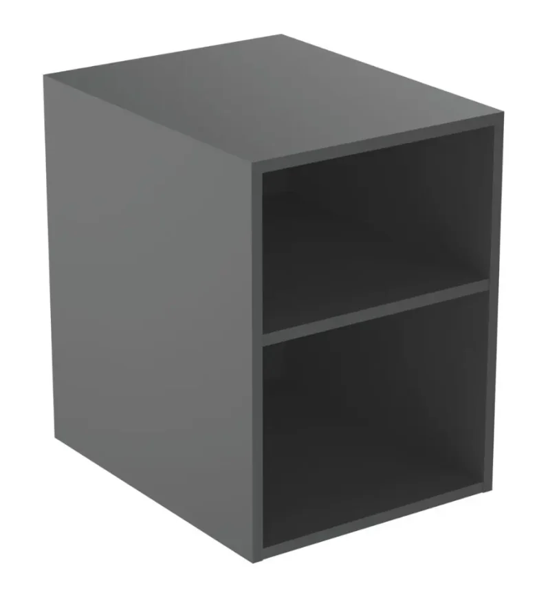 Ideal Standard Finesse - sānu skapis, atvērts, 40x51x54 cm, 1 plaukts, matēti antracīta E3401Y2