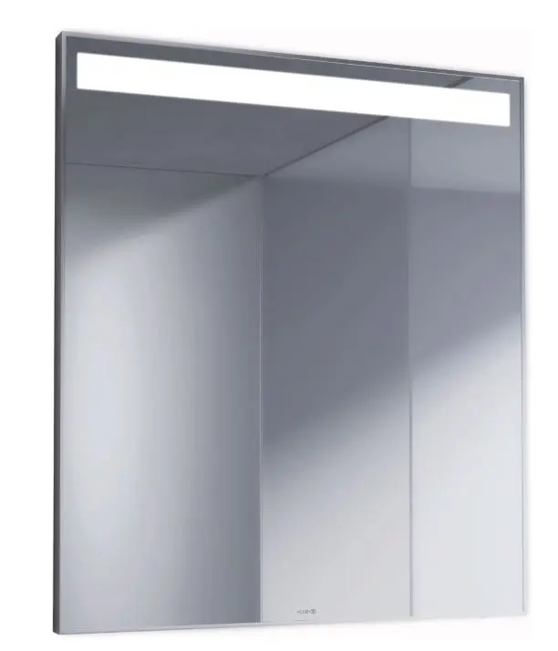 Kludi Luma - spogulis ar LED apgaismojumu un apsildi, 60x68 cm, skārienjutīgs sensors 17SP0500