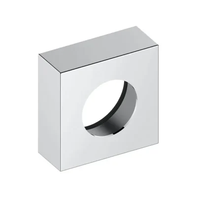 Keuco IXMO - pārsega rozetes pagarinājums 35 mm, marķējums sarkans/zils, hroms 59551010382
