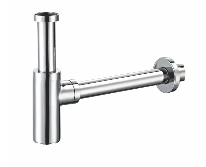 kielle Siphons - izlietnes sifons, diametrs 32 mm, apaļš, metāls, hroms 30901041