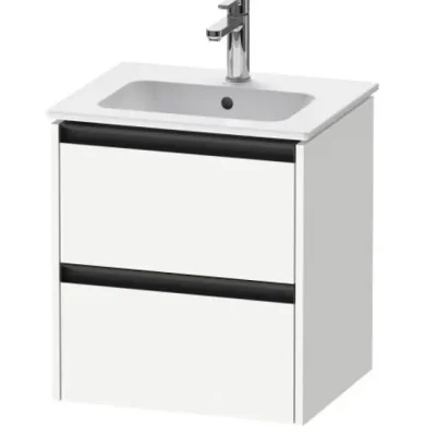 Duravit Ketho.2 - izlietnes apakšskapītis, 55x51x42 cm, 2 atvilktnes, balts matēts K25261018180000