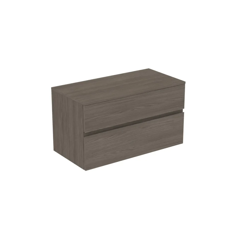 Ideal Standard Finesse - izlietnes skapītis, 100x51x56 cm, 2 atvilktnes, Dark Elm E3435UR