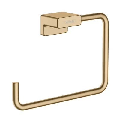 Hansgrohe AddStoris - dvieļu riņķis, birstēta bronza 41754140