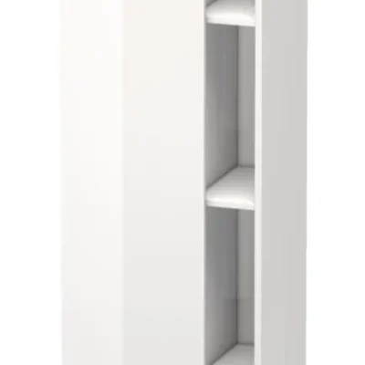 Duravit DuraStyle - augstais skapītis 180x50x36 cm, kreisais, balts spīdīgs DS1249L2222